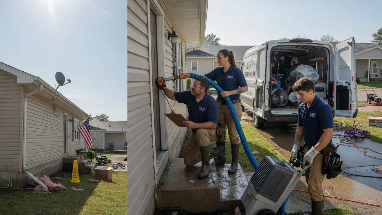 Ceiling Water Damage Restoration in Howard, PA near me